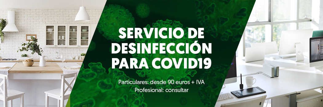 Desinfección de coronavirus en Zaragoza